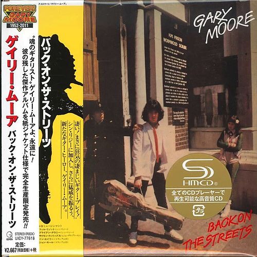 Gary Moore - Back On The Streets [Japan SHM-CD Remastered, Reissue] (2016) 320 kbps