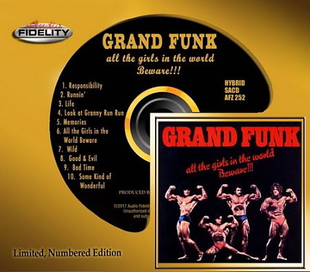 Grand Funk – All the Girls in the World Beware!!! (1974, Audio Fidelity 2017) 320 kbps + Scans