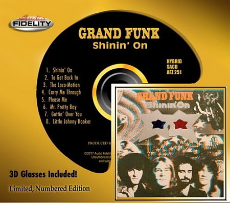 Grand Funk – Shinin’ On (1974, Audio Fidelity 2017) 320 kbps + Scans